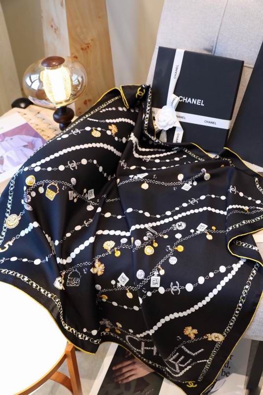 CHanel Silk Scarf 90X90cm E060604